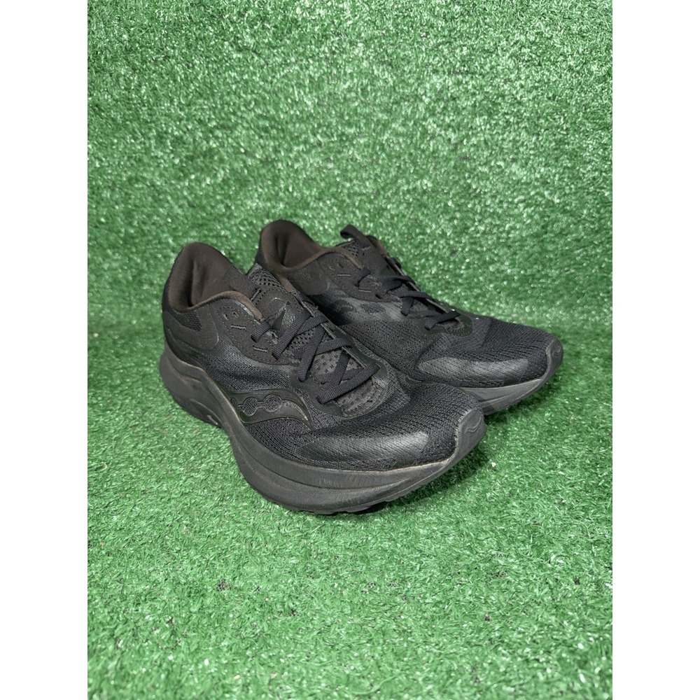 SAUCONY Womens Size 10 Axon 2 Black Gym‎ Running Shoes Walking Comfort Sneakers - Picture 2 of 9